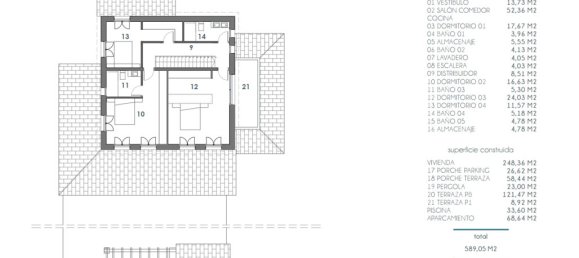 4 chambres Villa à Moraira, Spain No. 10891 15