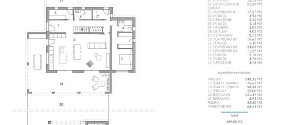 4 chambres Villa à Moraira, Spain No. 10891 14