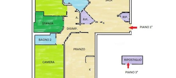 5-salle Appartement à Manfredonia, Italy No. 118419 21