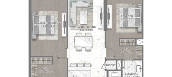 2 bedrooms Apartment in LAGOON VIEWS, Mohammed Bin Rashid City, UAE No. 119482 13