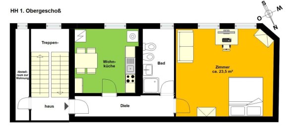 Apartamento de 1 dormitorio en Friedrichshain, Germany No. 335187 10