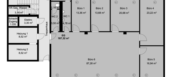 Офис с 25 комнатами в Северная Саксония, Германия № 133890 12