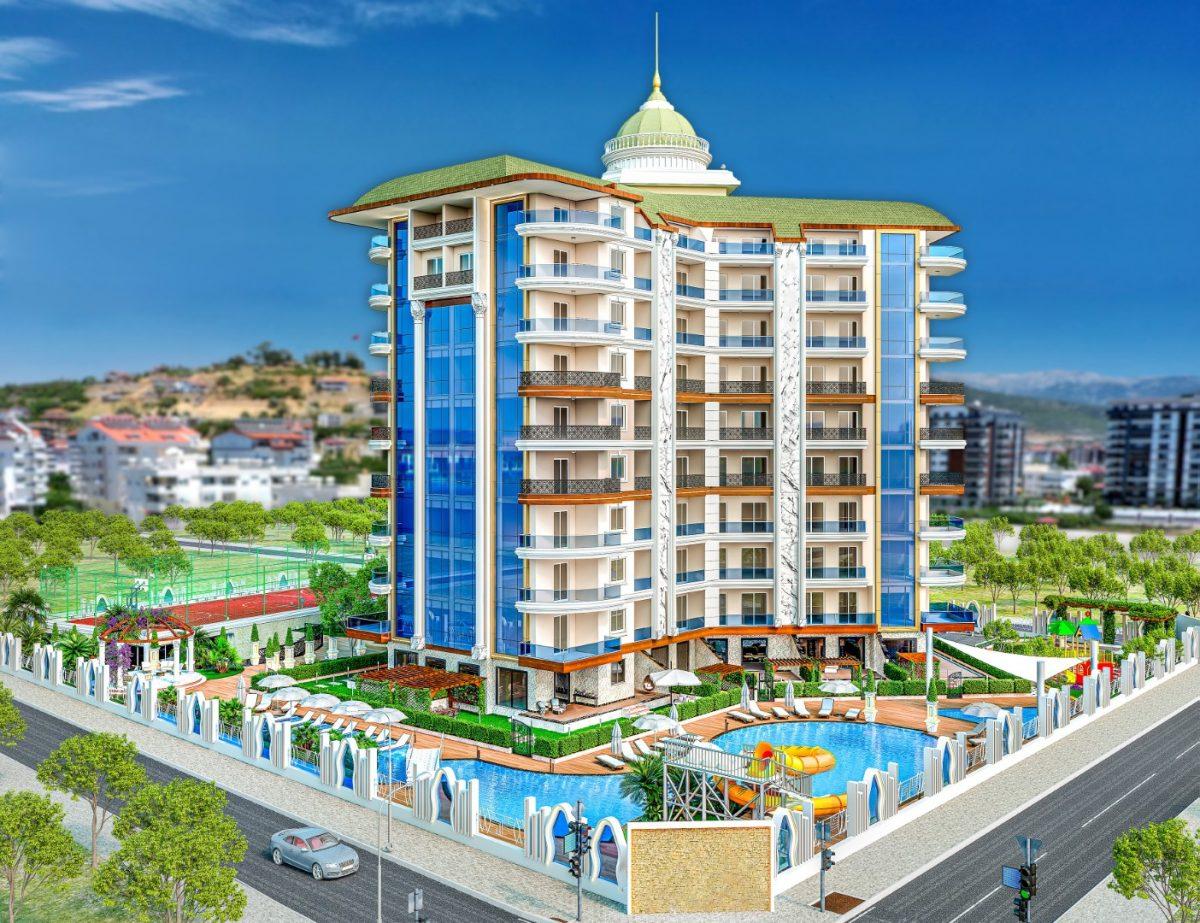 2 rooms Apartment in Alanya, Turkey No. 10058