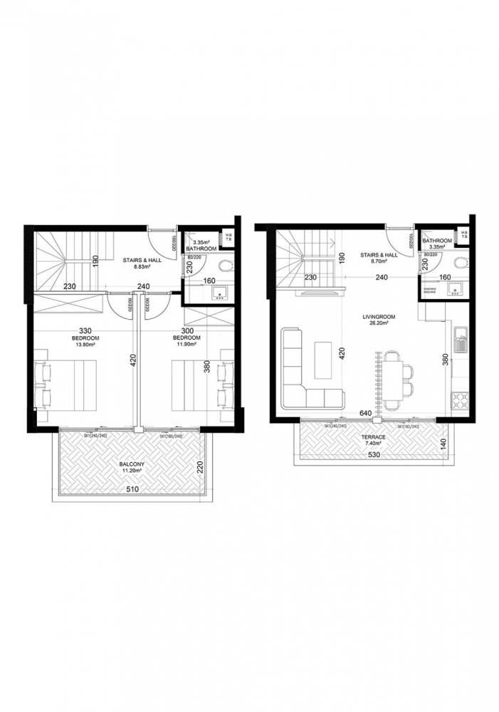 Penthouse 2+1 em Yekta Golden Valley, Oba, Turkey N.º 37750 1
