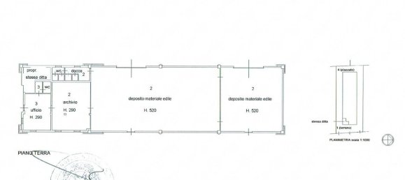 Lagerhaus in Vigevano, Italy 760m², Nr. 327332 15