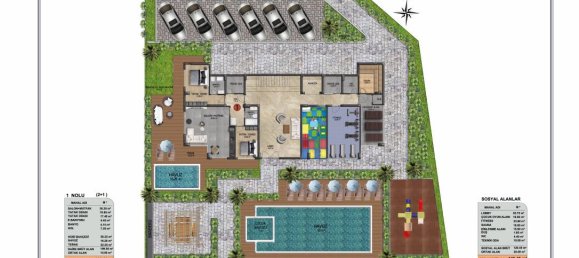 2 rooms Penthouse in Oba, Turkey No. 9795 11