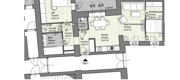 3-Zimmer Wohnung in Margareten, Austria, Nr. 173556 14