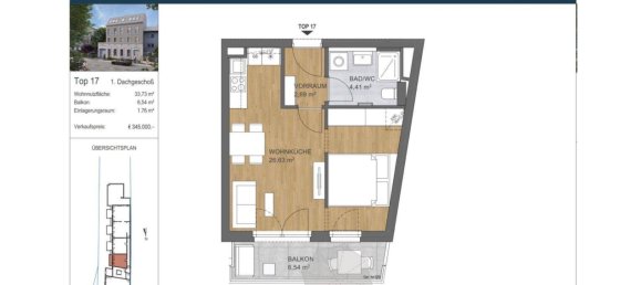 Studio in Döbling, Austria, Nr. 223995 15