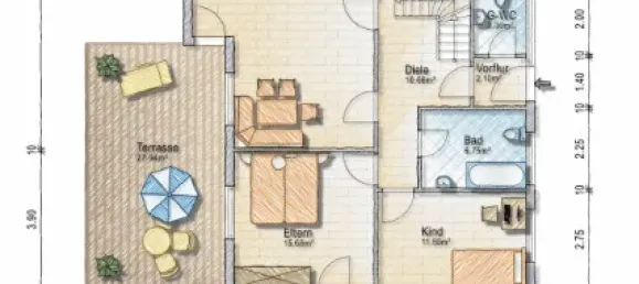 3 Schlafzimmer Haus in Hanover, Germany, Nr. 282742 15