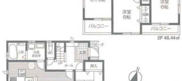 4 غرف نوم منزل في Saitama, Japan رقم 4492 2