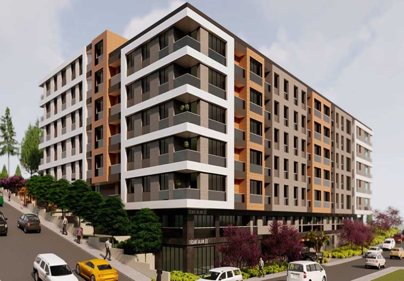 Apartment 1+2 in Istanbul, Turkey No. 3089