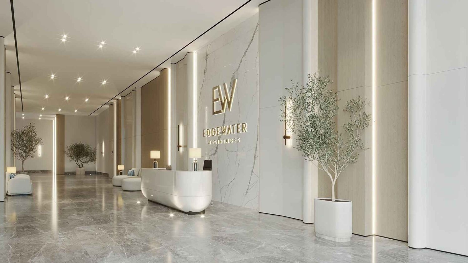 Квартира с 2 спальнями в EDGEWATER RESIDENCES, Дубай, ОАЭ № 62702