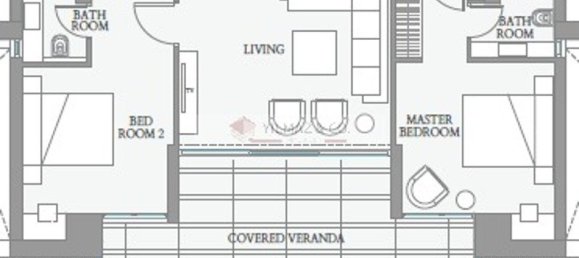 2-Zimmer Wohnung in Limassol, Cyprus, Nr. 23761 9