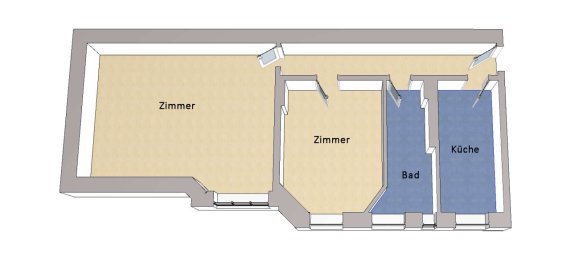 2 rooms Apartment in Schoneberg, Germany No. 337577 10