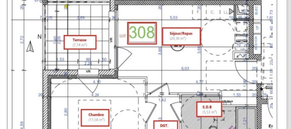 1 bedroom Apartment in Hoerdt, France No. 233262 4