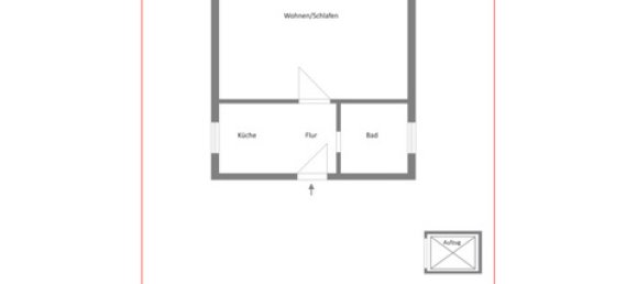 Квартира с 1 спальней в Хоф, Германия № 342119 5