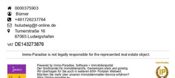 Apartamento T1 em Ludwigshafen am Rhein, Germany N.º 31860 2