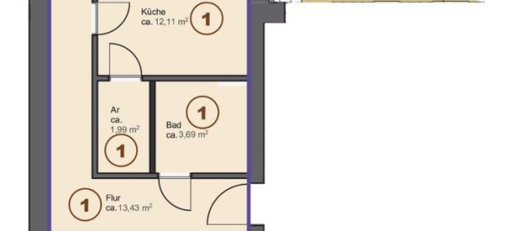 Apartamento T3 em Nuremberg, Germany N.º 341231 12