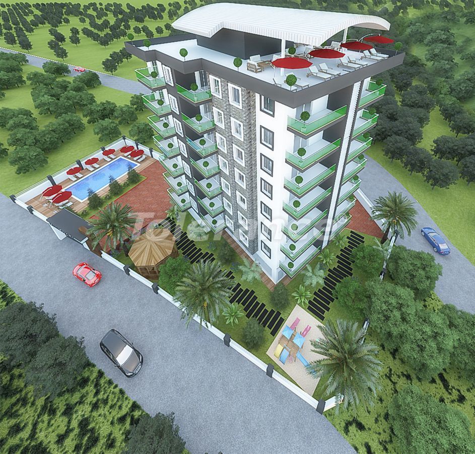 Apartment 1+1 in Avsallar, Turkey No. 16200