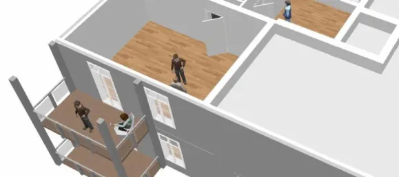 Дуплекс с 2 спальнями в Брауншвейг, Германия № 73145 17