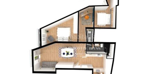 Квартира с 2 спальнями в Старый город, Испания № 67913 15