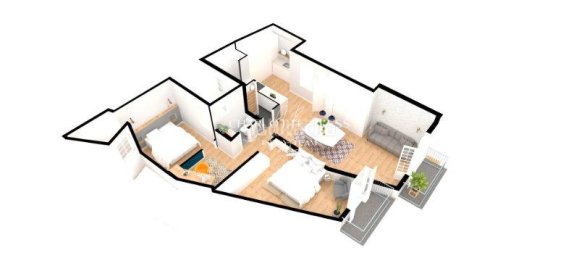 Квартира с 2 спальнями в Старый город, Испания № 67913 16