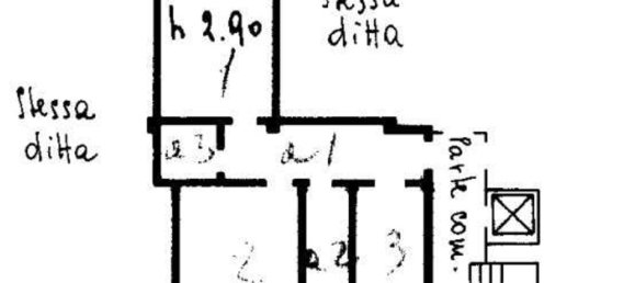 2 rooms Apartment in Cinisello Balsamo, Italy No. 6598 8