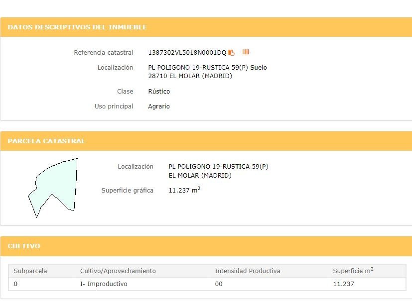 Terrain à El Molar, Spain 11237m² No. 80197