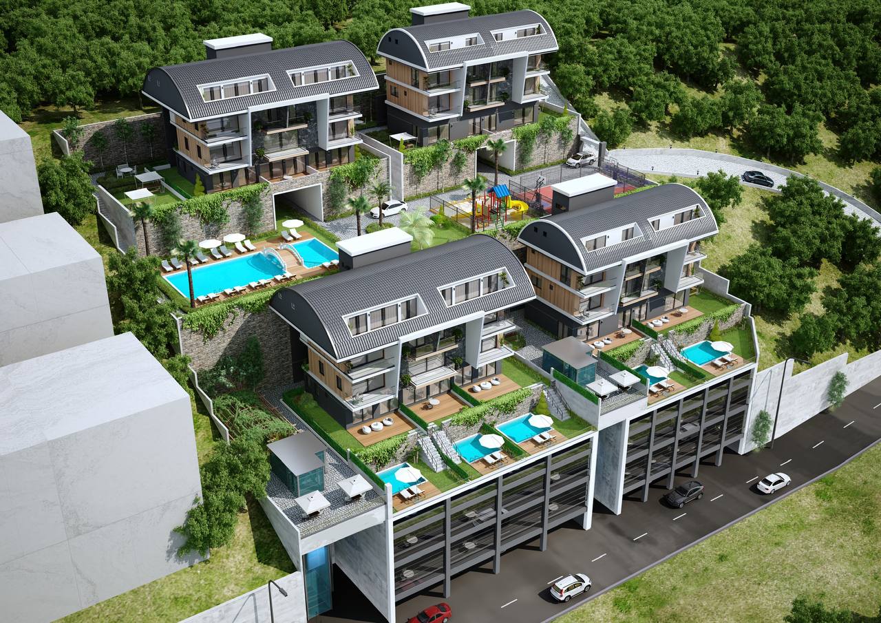 Apartment 4+1 in Alanya, Turkey No. 21023