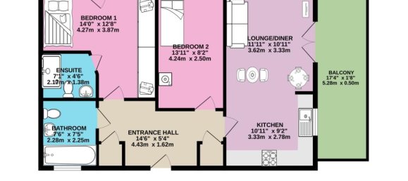 2 bedrooms Apartment in Hayes, United Kingdom No. 13515 16