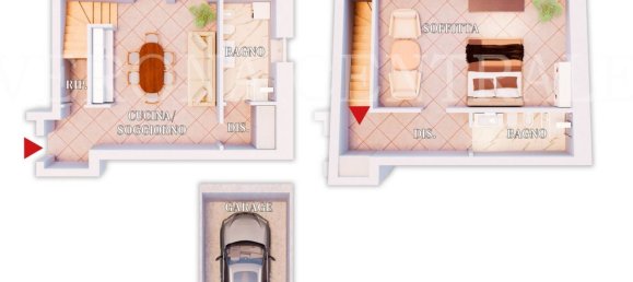 2-Zimmer Doppelhaus in Verona, Italy, Nr. 214207 22