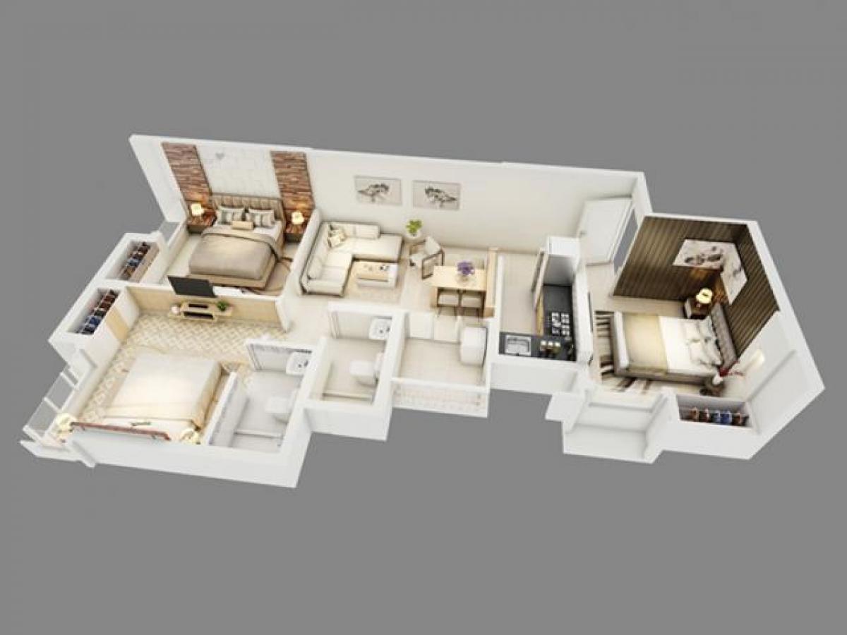 3 bedrooms House in Kolkata, India No. 44066