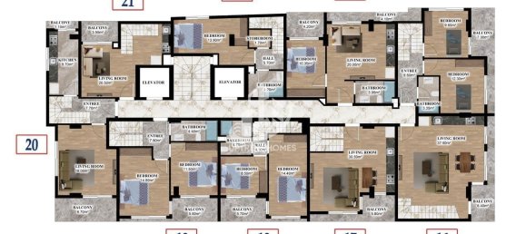 Apartment 1+1 in Alanya, Turkey No. 13749 22