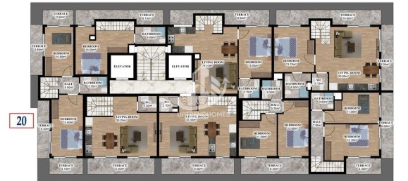 Apartment 1+1 in Alanya, Turkey No. 13749 23