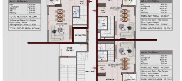 2 rooms Commercial property in Oba, Turkey No. 9973 9