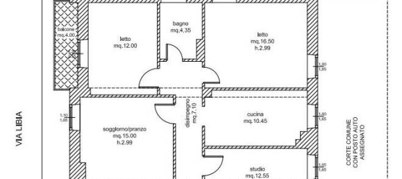 4-Zimmer Wohnung in Avezzano, Italy, Nr. 27662 47