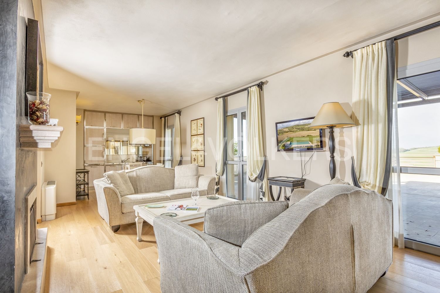 Пентхаус с 3 комнатами в Сан Кашано деи Баньи, Италия № 64745