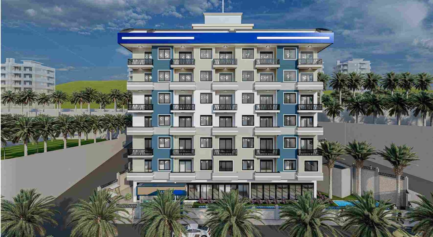 Apartment 3+1 in Alanya, Turkey No. 11452