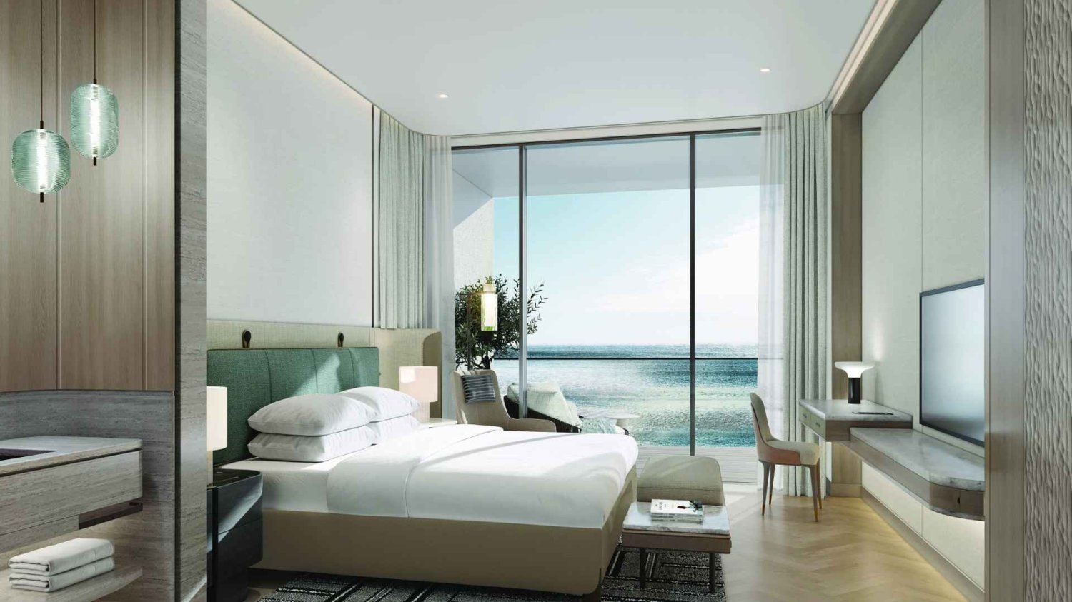 2 غرف نوم شقة في JW MARRIOTT RESIDENCES, Al Marjan Island, UAE رقم 62461