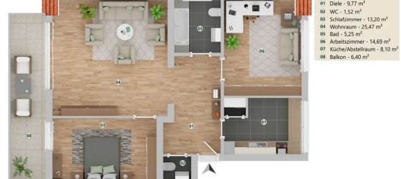 2 chambres Appartement à Mettmann, Germany No. 277249 21