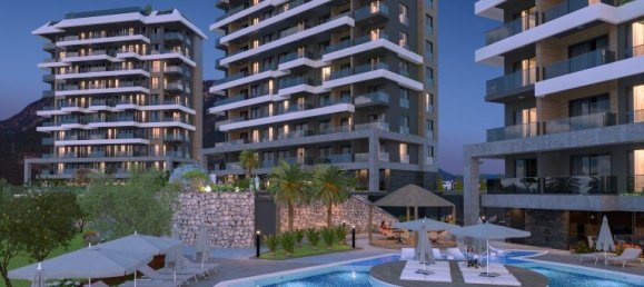 Квартира 1+1 в Аланья, Турция № 12560 4