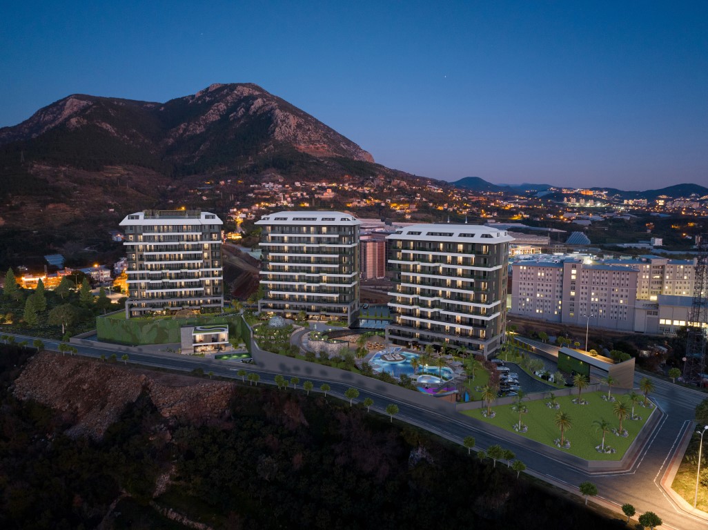 Квартира 1+1 в Аланья, Турция № 12560