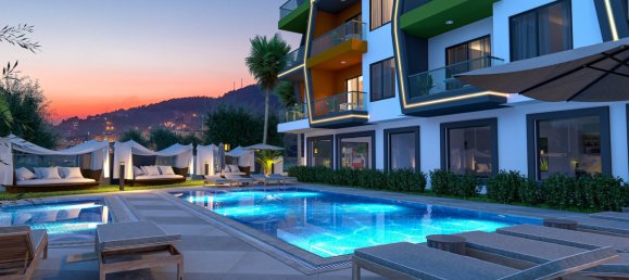 Квартира 1+1 в Аланья, Турция № 25026 3