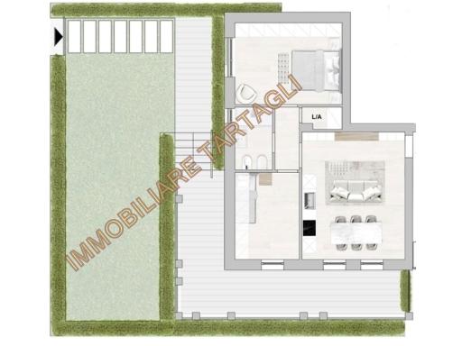 3 rooms Apartment in Florence, Italy No. 24798