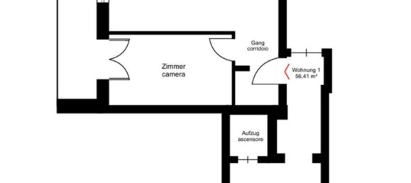 2غرفة شقة في Trentino-Alto Adige, Italy رقم 259043 25