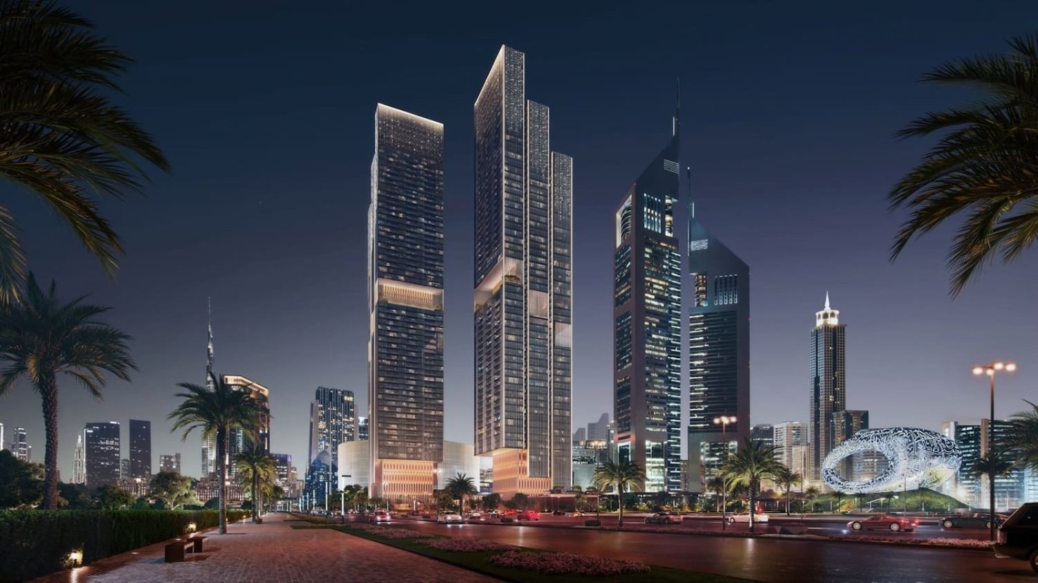 3 dormitorios apartamento en venta en Dubai, UAE № 98261