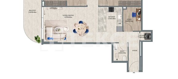 1 chambre appartement à vendre à Dubai, UAE № 182669 7