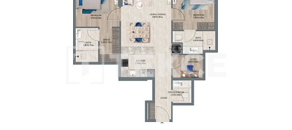 1 chambre appartement à vendre à Dubai, UAE № 182669 9