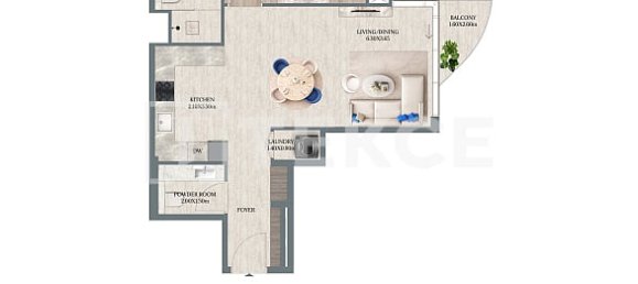 1 chambre appartement à vendre à Dubai, UAE № 182669 5