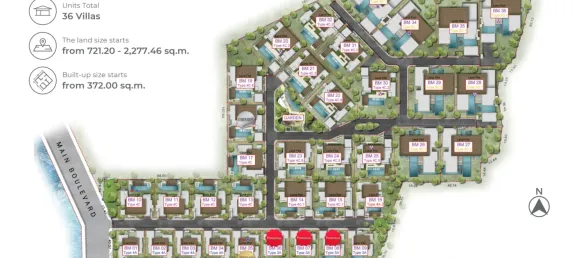 Vivenda T3 em Phuket, Thailand N.º 80227 26